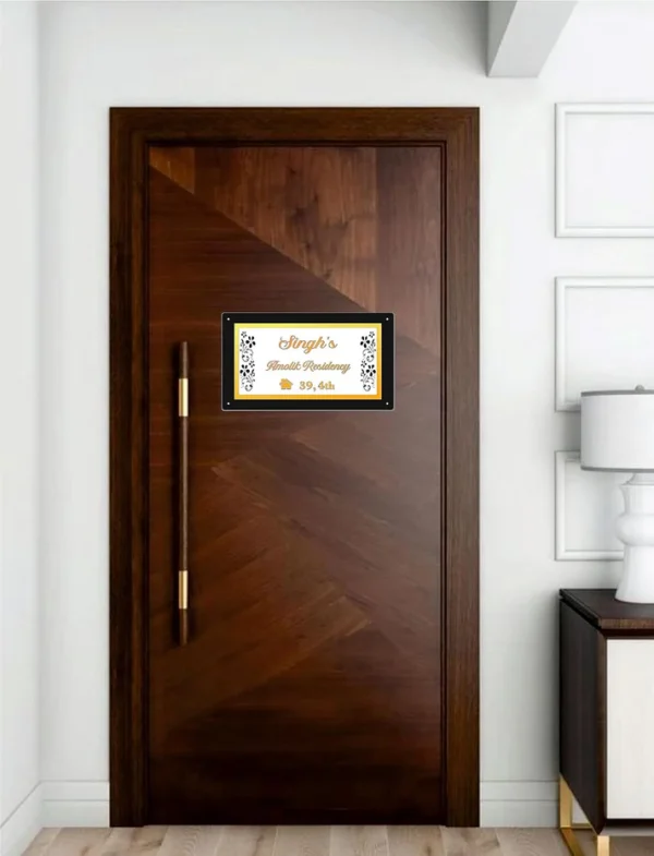 acrylic name plate