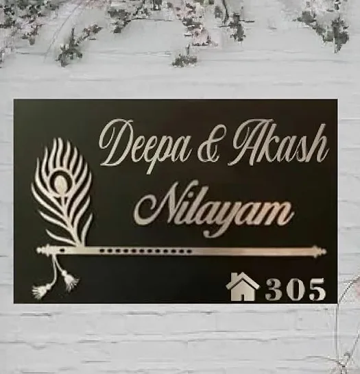 brass nameplate