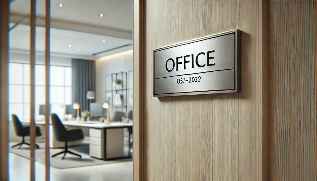 Stylish Door Name Plates