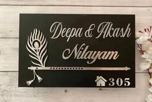 brass nameplate