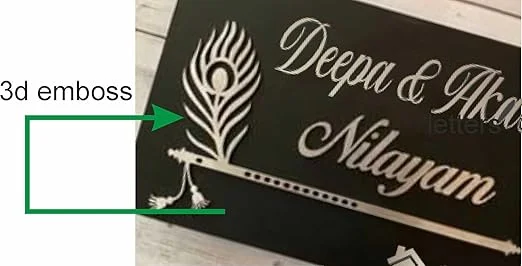 brass nameplate