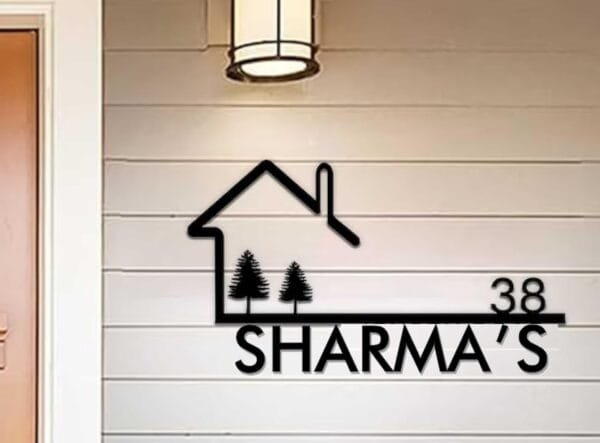 House Number Sign by Home Indeed