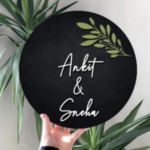 Door Wall Hanging Name Plate