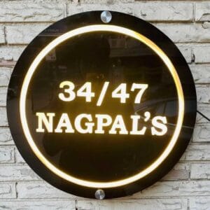 Acrylic LED Name Plate