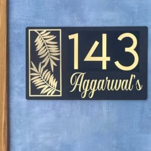 Address Name Plate by Home Indeed