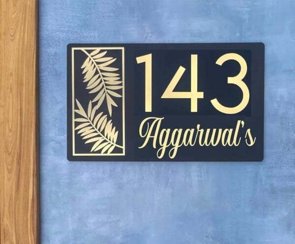 Address Name Plate by Home Indeed